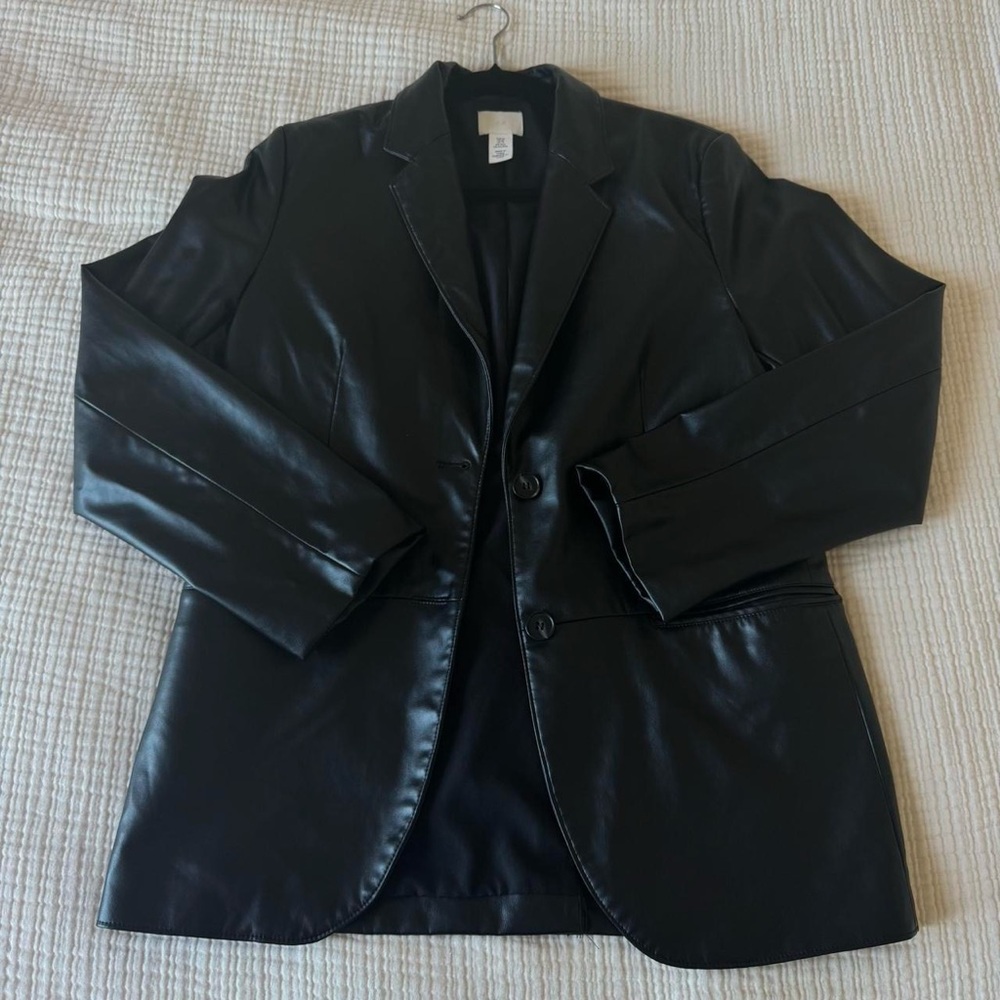 H&M Black Leather Jacket